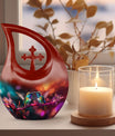 10 inch Humming Bird Urn 