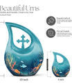 10-inch Fish In Ocean Urn,