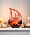 Boating In Sunset Urn