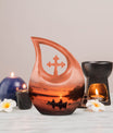 Boating In Sunset Urn