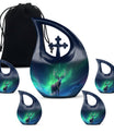 Aurora 10-inch Cross Drop urn