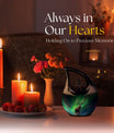 Aurora 10-inch Cross Drop urn