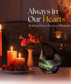 Aurora Cross Drop design human cremation urn