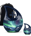 Aurora Cross Drop design human cremation urn