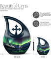 10 Inch Aurora Urn, 