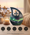10 Inch Aurora Urn, 