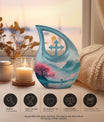 10-inch The Fiery Whisper Urn