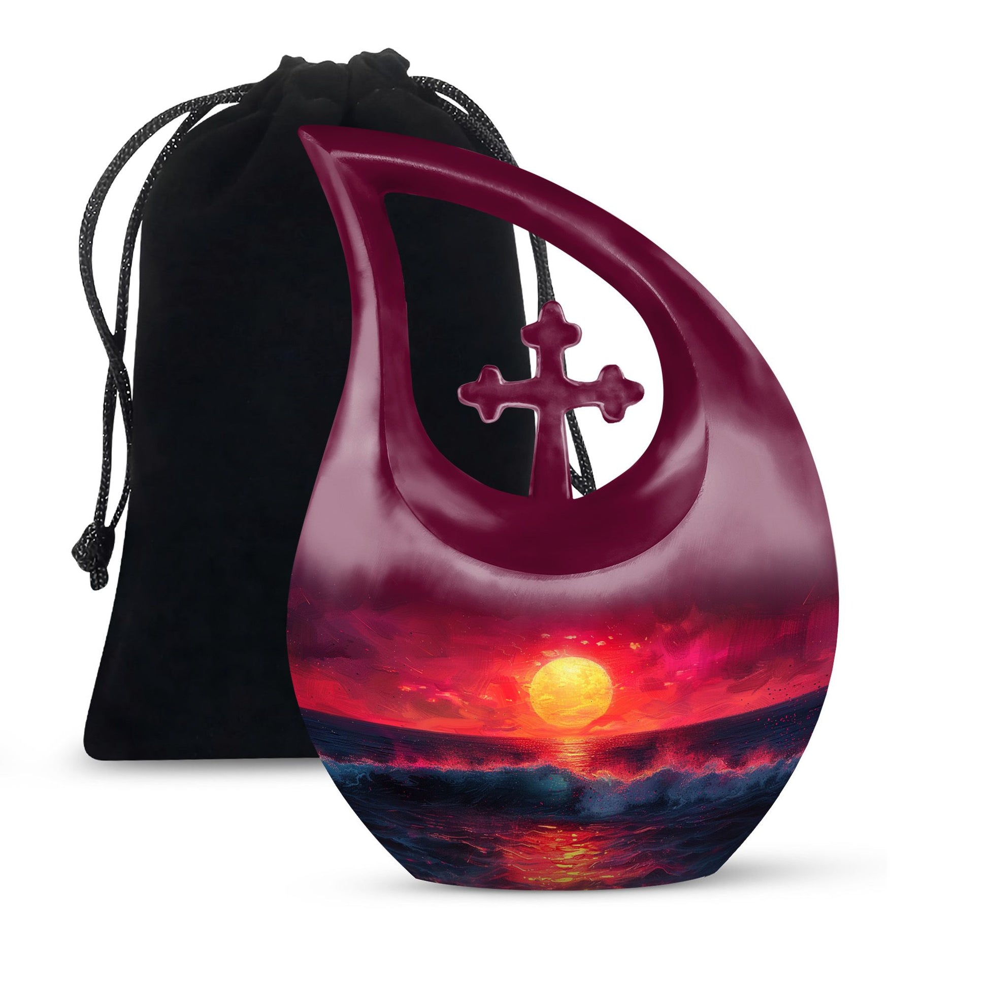 Crimson Moon Urn, 