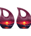 Crimson Moon Urn, 