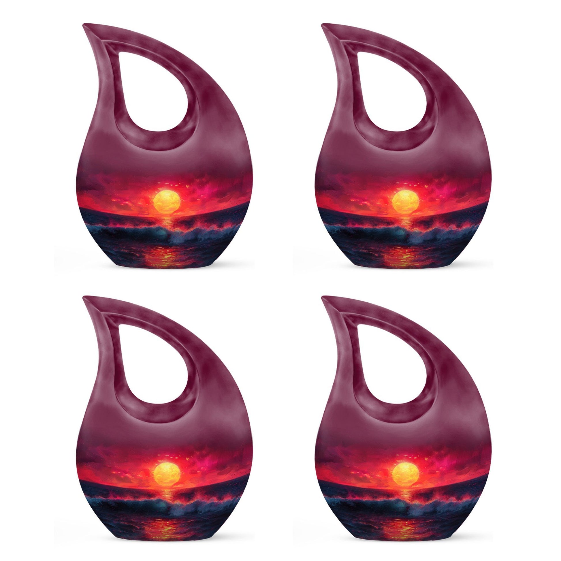 Crimson Moon Urn, 