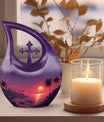 10-inch Crimson Moon Urn