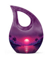 Stylish 10 Inch Crimson Moon Urn 