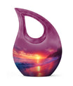 10-Inch Crimson Moon Urn