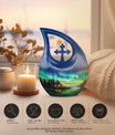 10 inch Aurora Urn, 