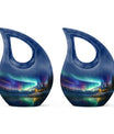 Aluminium Aurora Urn 