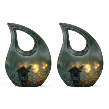 Small Urn Set of 2 -3