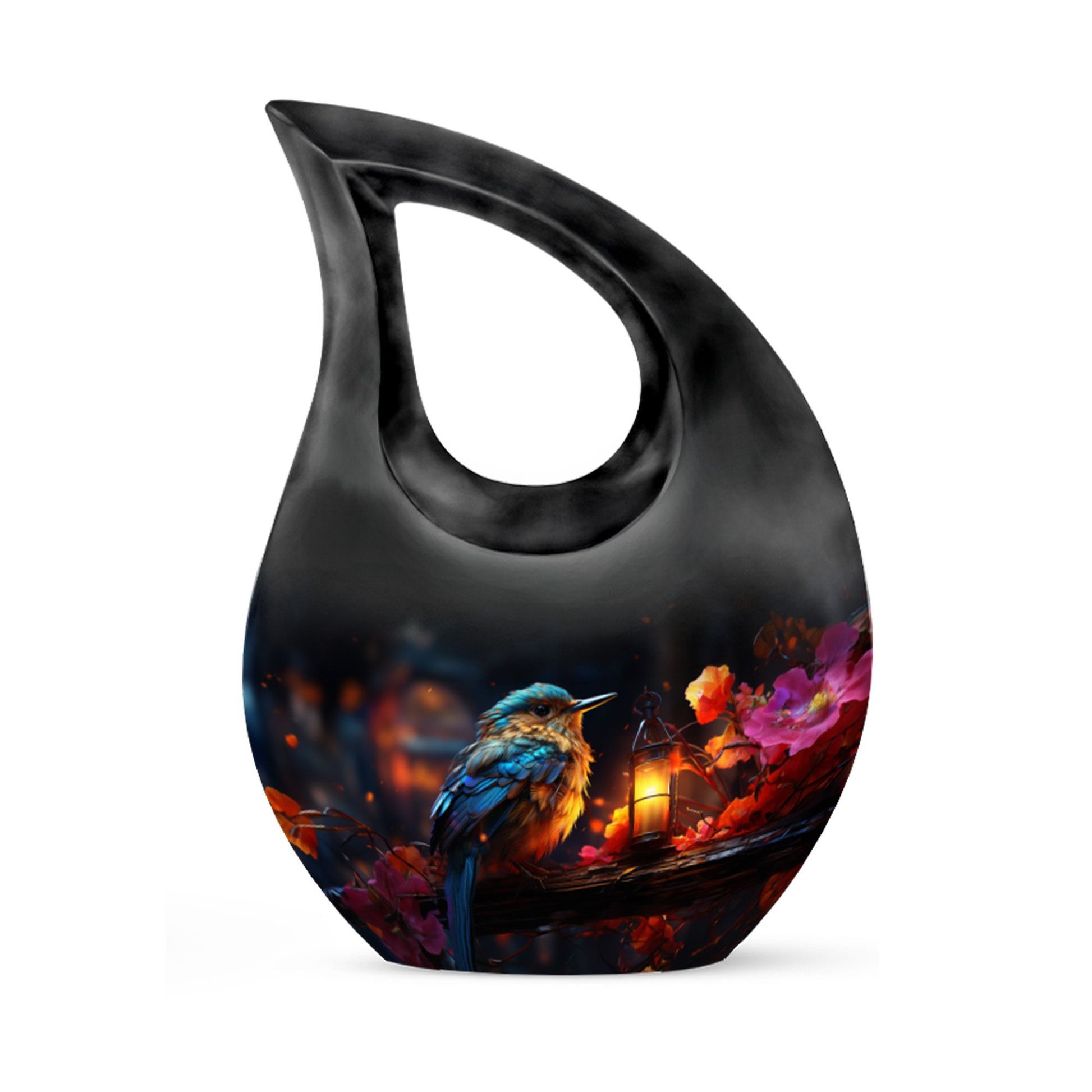 Kingfisher's Glow Mini Urn