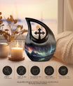 10-inch Aurora Miracles Over Urn 