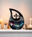 10-inch Aurora Miracles Over Urn 