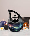 10-inch Aurora Miracles Over Urn 