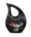 Aurora's Embrace Over medium 10-inch urn,