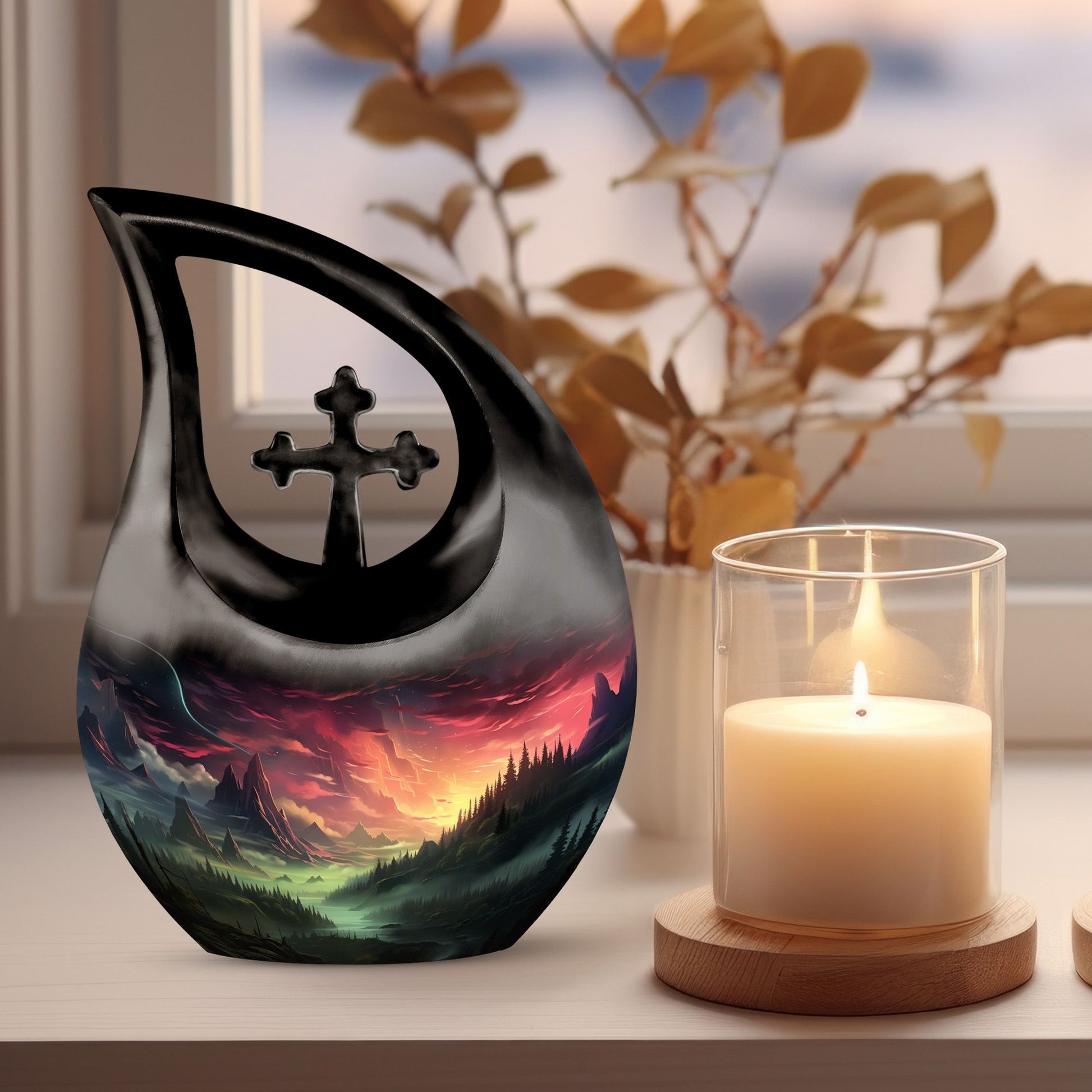 Sunset Majesty In Urn