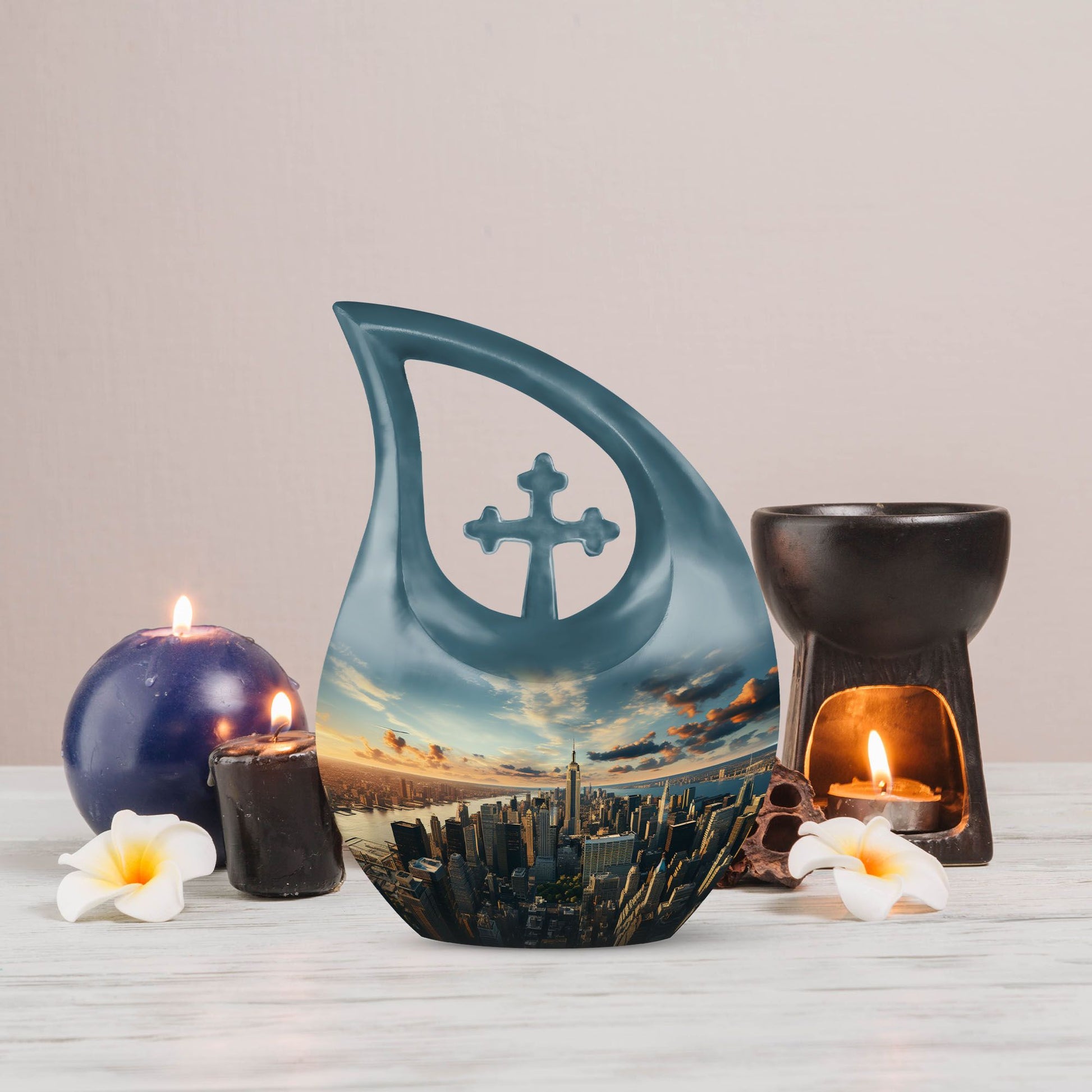 Affordable 10 Inch Sunset Serenade Over Urn