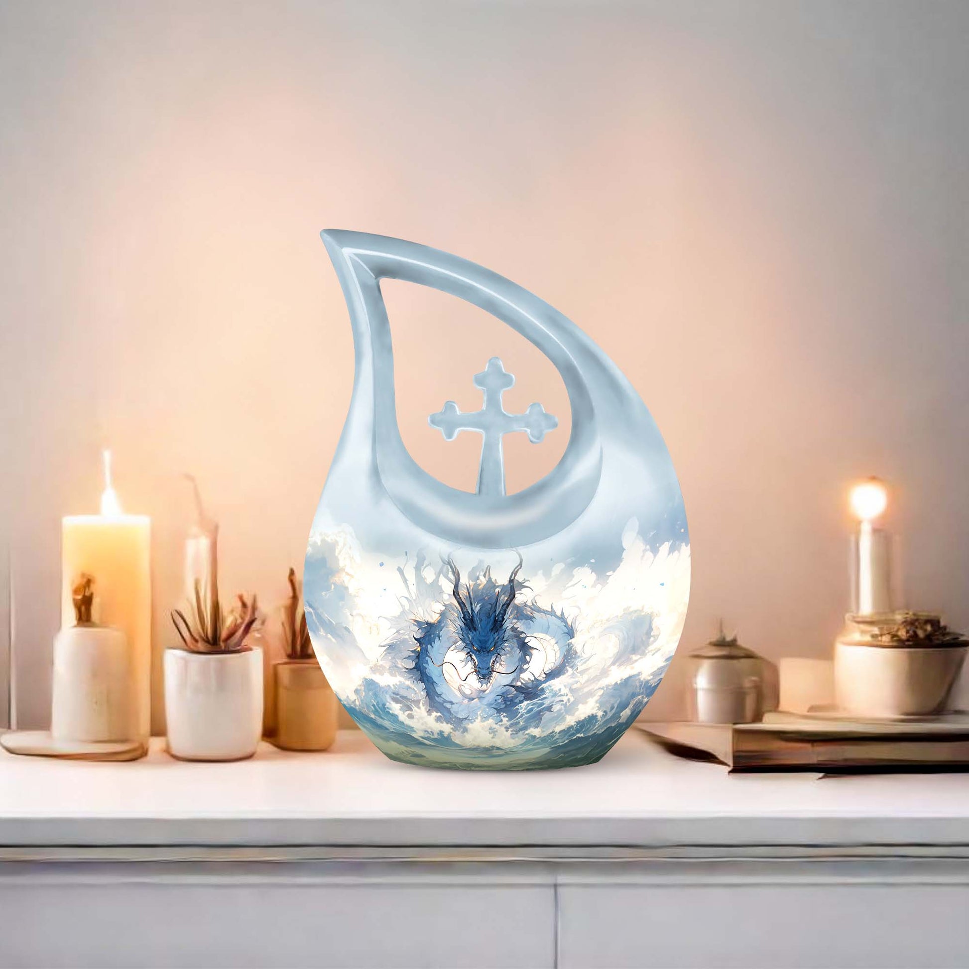 Customizable The Ice Dragon's Urn,