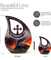 Fiery Sunset Express Urn