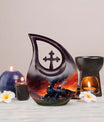 Fiery Sunset Express Urn