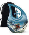 Snowboarding The Winter 10-inch urn