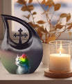 10-inch Spectral Whisker Glow Urn 