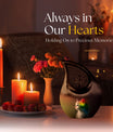 10-inch Spectral Whisker Glow Urn 