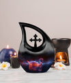 10-inch Ethereal Swan Embers Urn