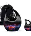 10-inch Ethereal Swan Embers Urn