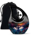 Sunset Swans Harmony Urn, 