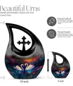 Sunset Swans Harmony Urn, 