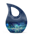 10-inch Swirling Swan Nebula Urn 