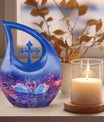 10-inch Surreal Swan Reflections Urn