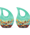 Abstract Cycling Dreams - Bike Urns Funeral Large  Urns