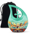 Abstract Cycling Dreams - Bike Urns Funeral Large  Urns