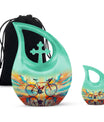 Abstract Cycling Dreams - Bike Urns Funeral Large  Urns