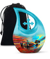 Abstract Racing Dynamics - Car Urns Funeral Large Cremation Urns