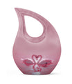 10-inch Romantic Swan Reflections Urn