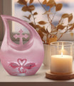 10-inch Romantic Swan Reflections Urn