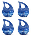 10-Inch Celestial Swan Dreamscape Urn for brothers ashes,