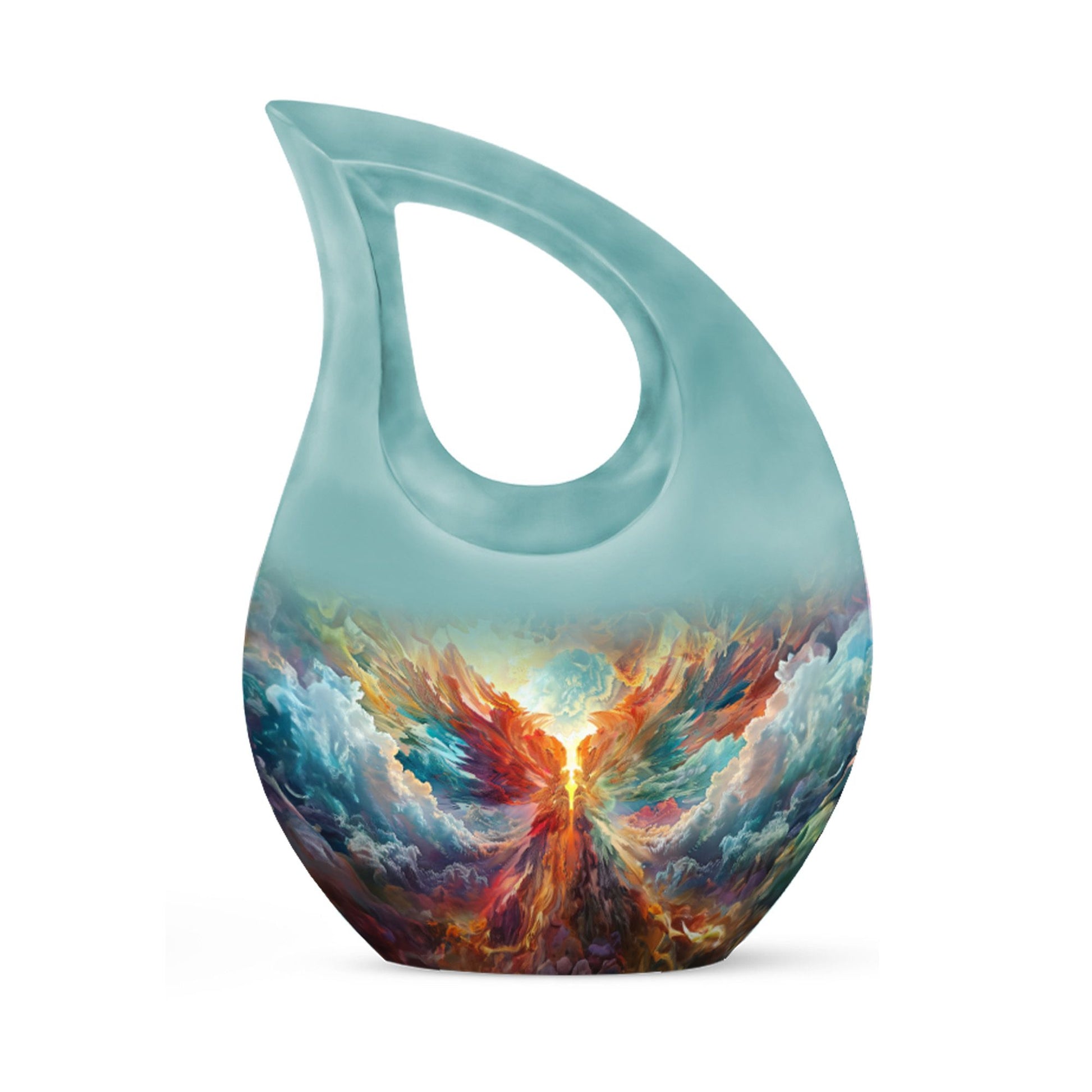 10 Inch Phoenix Nebula Awakening Urn 