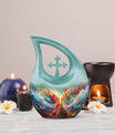 10 Inch Phoenix Nebula Awakening Urn 