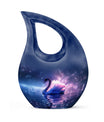 10-inch Starlight Swan Reverie Urn 