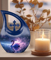 10-inch Starlight Swan Reverie Urn 